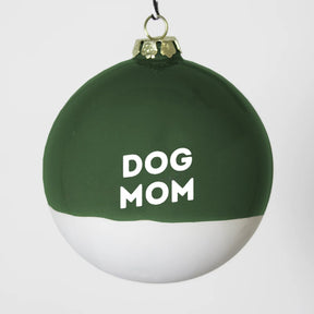 Christbaumkugel XL Lieblingshund Green