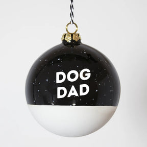 Christbaumkugel XL Lieblingshund Night Sky