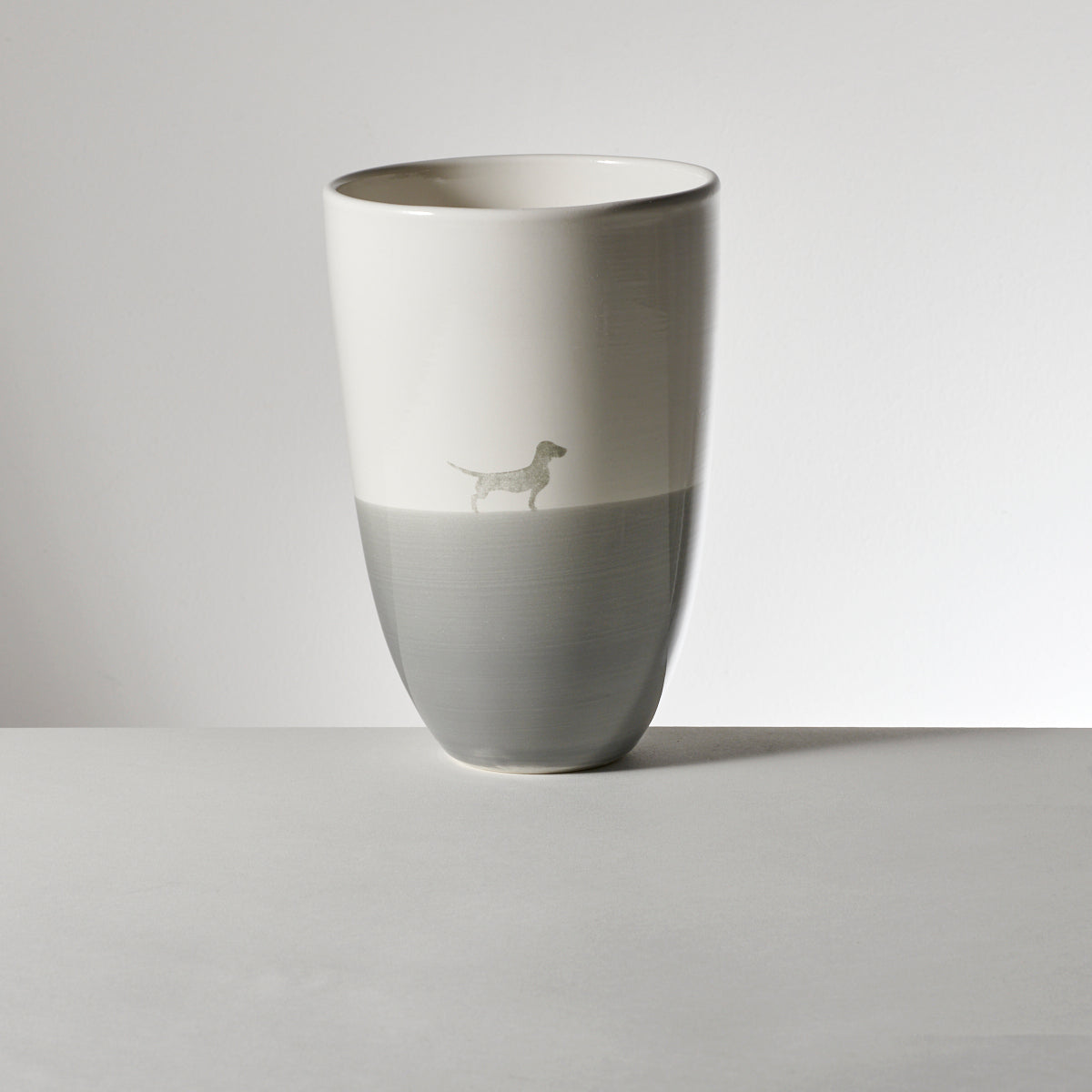 Alma & Gustl Keramik Vase 22 Dackel