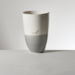 Alma & Gustl Keramik Vase 22 Dackel