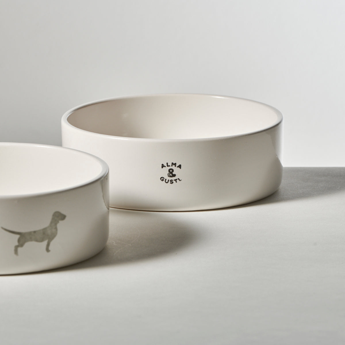 Alma & Gustl Keramik Hundenapf Dackel